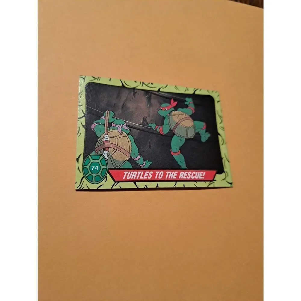 1989 Topps TMNT Trading Card 74 Teenage Mutant Ninja Turtles